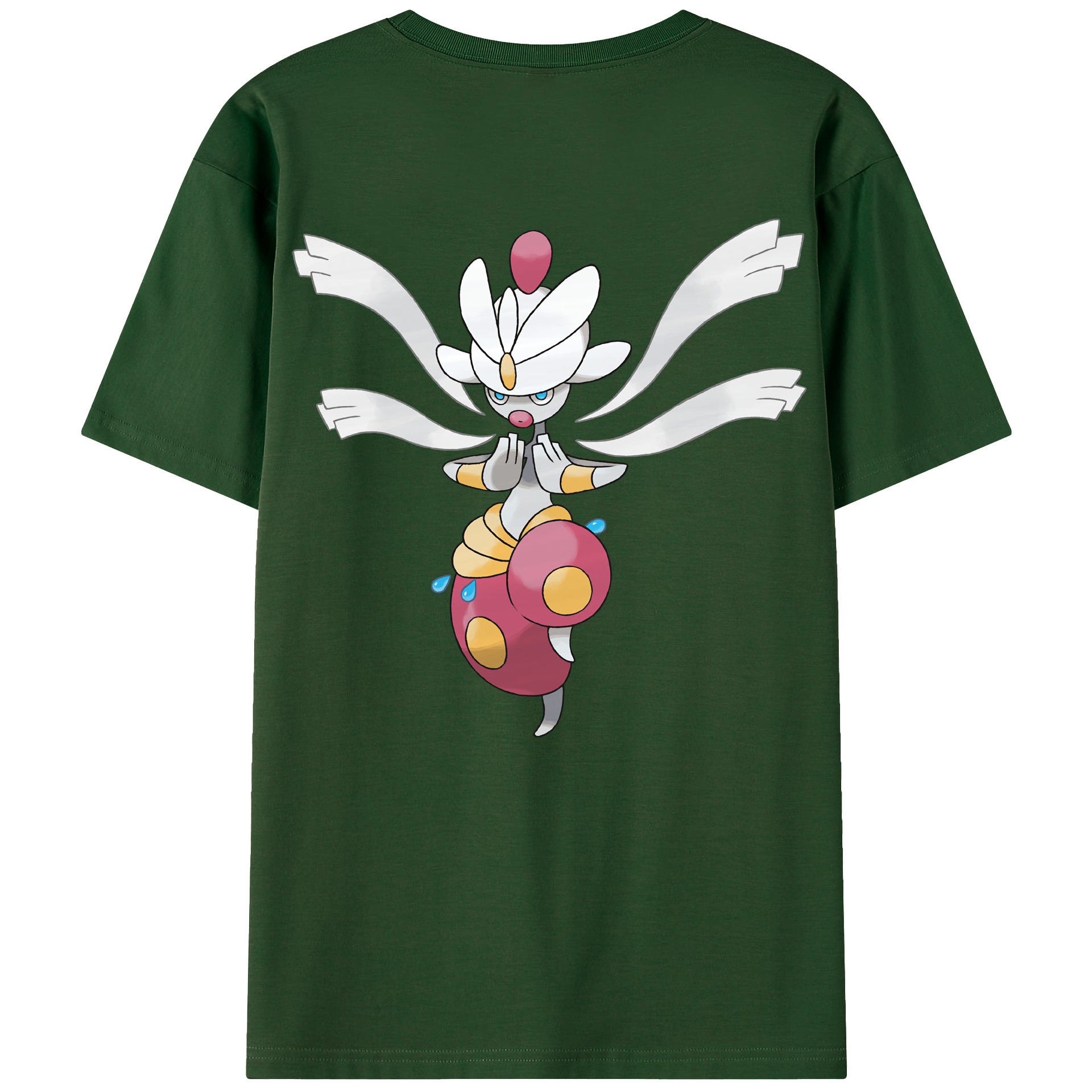 （画像用） ポケットモンスター Pokémon 綿100％半袖Tシャツ（背面プリント）